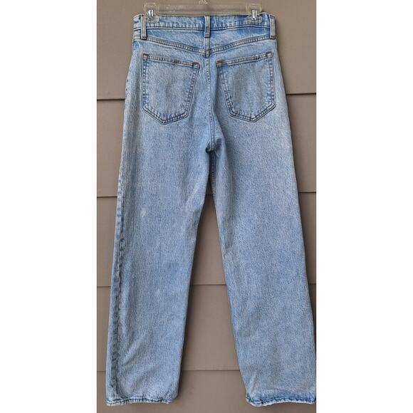 Abercrombie & Fitch Women's The 90s Relaxed Jean High Rise Acid Wash Size 28 6 - Picture 3 of 9